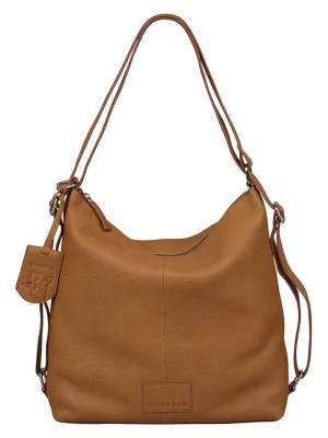 Burkely Skórzana torebka "Soft Skylar" w kolorze jasnobrązowym - 31 x 31 x 10 cm rozmiar: onesize