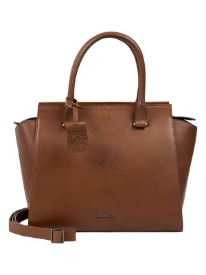 Burkely Skórzana torebka w kolorze brązowym - 36 x 25 x 14 cm rozmiar: onesize