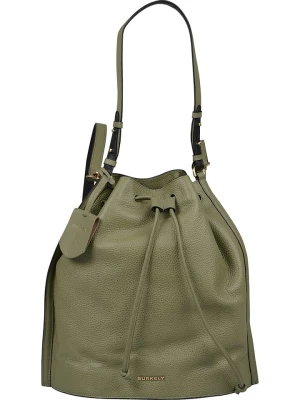 Burkely Skórzana torebka w kolorze khaki - 33 x 34 x 18 cm rozmiar: onesize