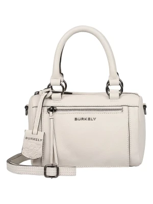 Burkely Skórzana torebka w kolorze kremowym - 14 x 21 x 12 cm rozmiar: onesize