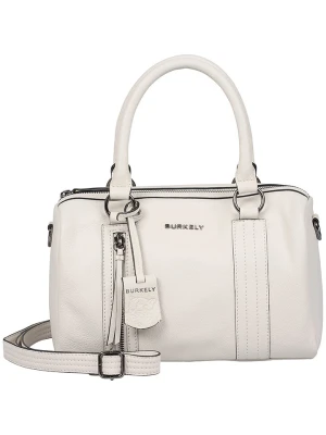 Burkely Skórzana torebka w kolorze kremowym - 17 x 28 x 12 cm rozmiar: onesize