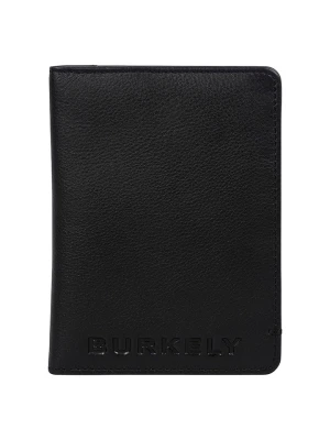 Burkely Skórzane etui w kolorze czarnym na paszport - 11 x 15 x 1 cm rozmiar: onesize