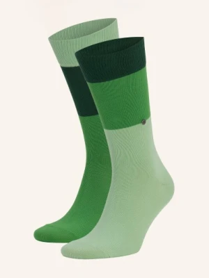 Burlington 2 Pary Pończoch Magic gruen