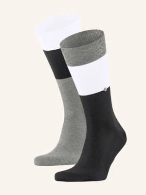 Burlington 2 Pary Pończoch Magic schwarz