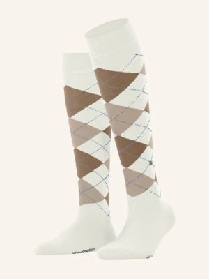 Burlington Podkolanówki Marylebone weiss 2040 off-white