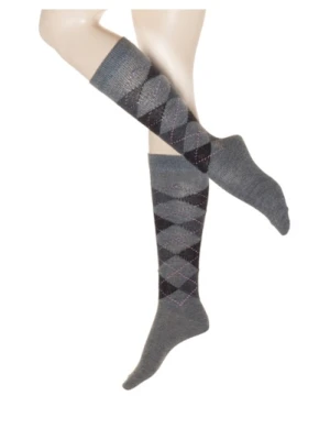 Burlington Podkolanówki Whitby grau