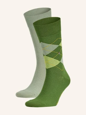 Burlington Skarpety Everyday, 2 Pary gruen