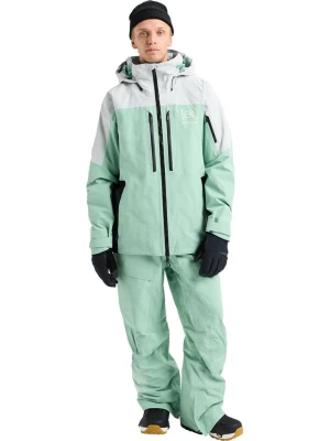Burton Kurtka narciarska "[ak] Swash GORE-TEX 2L" w kolorze zielono-biało-czarnym rozmiar: M
