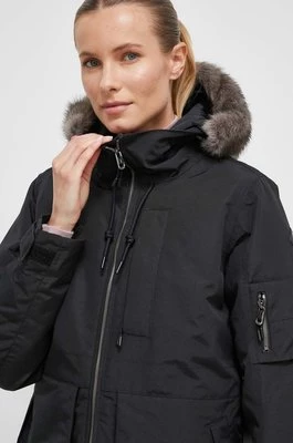 Burton kurtka puchowa damska kolor czarny zimowa