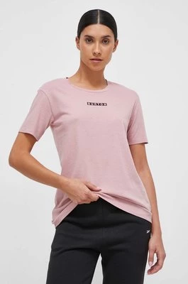 Burton t-shirt bawełniany damski kolor różowy