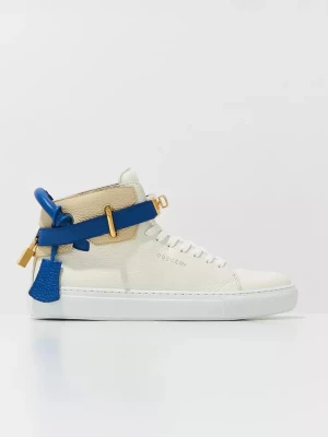 Buscemi Białe sneakersy ze skóry z logo rozmiar