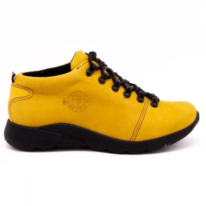 ButBal Damskie buty trekkingowe 674BB musztarda żółte