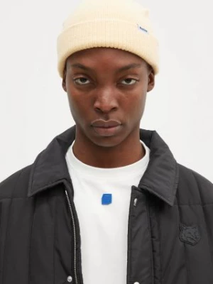 Butter Goods czapka Wharfie Beanie kolor beżowy z cienkiej dzianiny BG243810