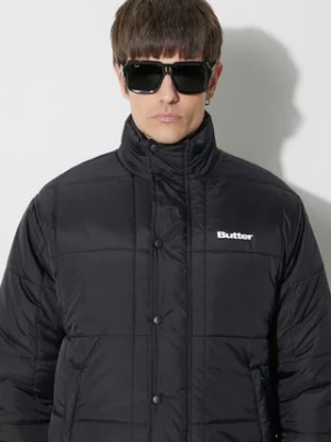 Butter Goods kurtka Grid Puffer Jacket męska kolor czarny zimowa BGQ423D22403