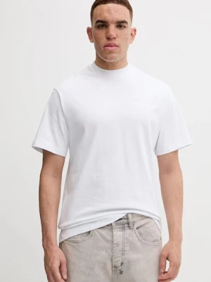 Butter Goods t-shirt bawełniany Basic Tee męski kolor biały gładki BG243110