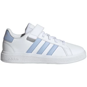 Buty adidas Grand Court Elastic Lace and Top Strap Jr IG4841 białe