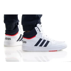 Buty adidas Hoops 3.0 Mid M GY5543 białe granatowe