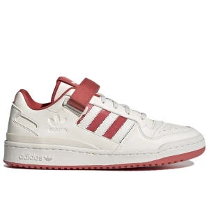 Buty adidas Originals Forum Low GW2043 - kremowo-czerwone