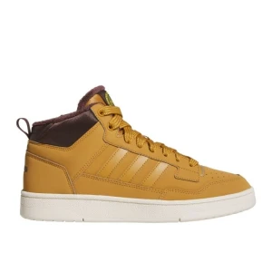 Buty adidas Rapid Court Mid Winterized JR0171 żółte