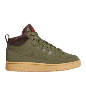 Buty adidas Rapid Court Mid Winterized JR2813 zielone