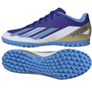 Buty adidas X Crazyfast Club Messi Tf ID0726 niebieskie