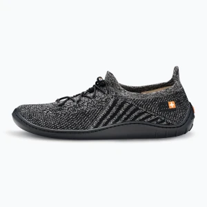 Buty barefoot damskie Brubeck Barefoot Merino grafitowy/czarny