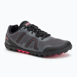 Buty barefoot damskie Xero Shoes Mesa Trail II asphalt / raspberry Szary