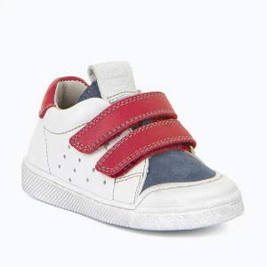 Buty barefoot dziecięce Froddo Rosario white/red On Running