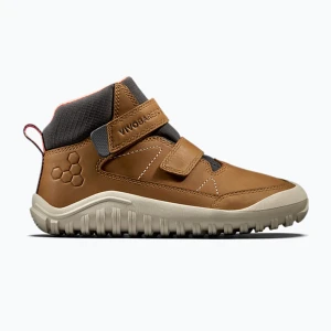 Buty barefoot dziecięce Vivobarefoot Tracker Boot At Kids acorn Brązowy