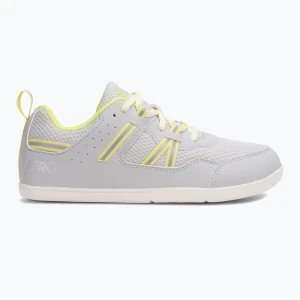 Buty barefoot dziecięce Xero Shoes Prio lunar rock / sunny lime Szary