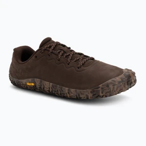 Buty barefoot męskie Merrell Vapor Glove 6 Leather coffe Brązowy