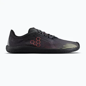 Buty barefoot męskie Vivobarefoot Primus Aero obsidian / cherry tomato Czarny