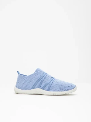Buty barefoot z elastyczną podeszwą BonPrix niebieski