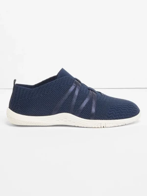Buty barefoot z elastyczną podeszwą BonPrix niebieski
