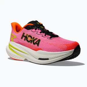 Buty do biegania damskie Hoka Mach X 3 neon rose/neon tangerine