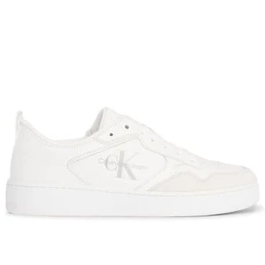 Buty Calvin Klein Basket Cupsole Lth ML YM0YM00574-0K4 - białe