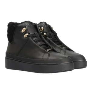 Buty Calvin Klein Hell Cupsole Hi Top Wl W HW0HW01208 czarne