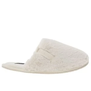 Buty Calvin Klein Hotel Slipper Fur After Glow YW0YW01593-ACF - białe