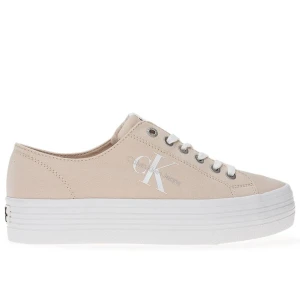 Buty Calvin Klein Vulc Flatform Essential Mono YW0YW01030-0JZ - różowe