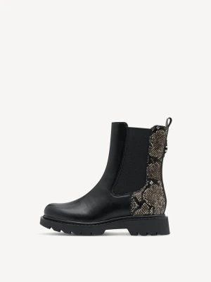 Buty Chelsea czarny Tamaris