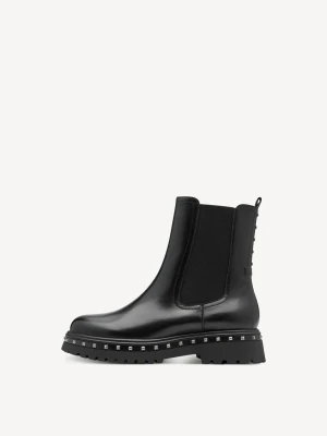 Buty Chelsea czarny Tamaris