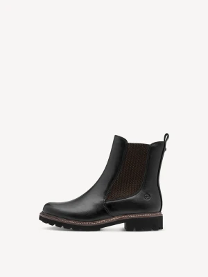 Buty Chelsea czarny Tamaris