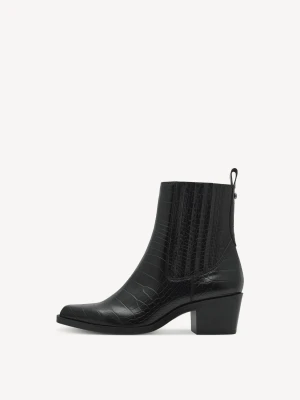 Buty Chelsea czarny Tamaris