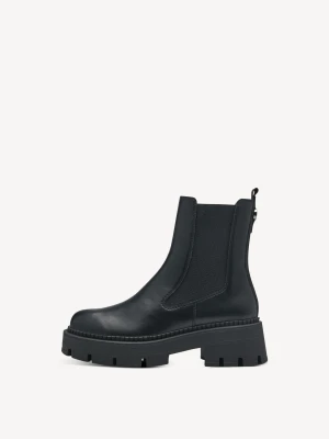 Buty Chelsea czarny Tamaris