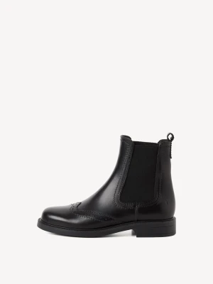 Buty Chelsea czarny Tamaris