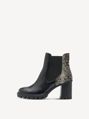 Buty Chelsea czarny Tamaris