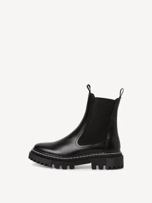 Buty Chelsea czarny Tamaris