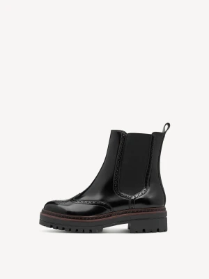 Buty Chelsea czarny Tamaris