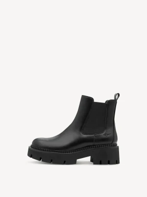 Buty Chelsea czarny Tamaris