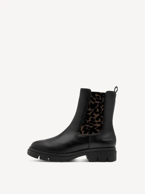 Buty Chelsea czarny Tamaris